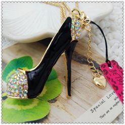 Betsey Johnson High-heeled Shoes Pendant