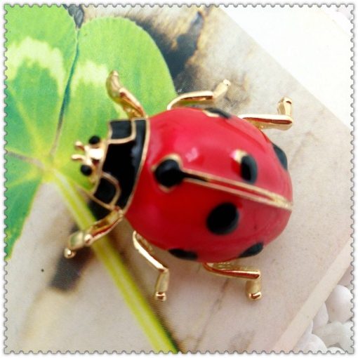 Betsey Johnson Ladybug Pendant