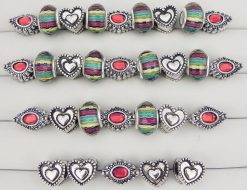 Heart in Heart European Beads Collection