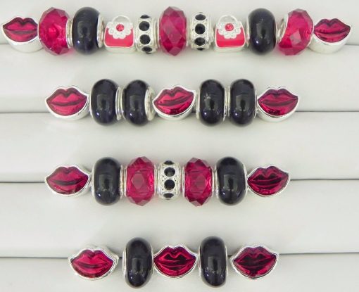 Red Lips European Beads Collection